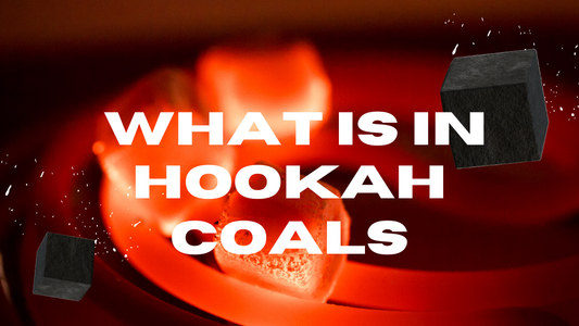 What is in hookah coals